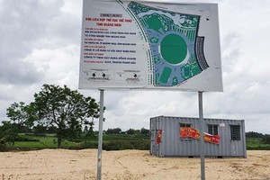 Dự án Khu liên hợp thể dục thể thao tỉnh Quảng Ngãi không thực hiện trong 