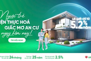 VPBank (VPB) triển khai gói vay mua nhà ưu đãi dành cho giới trẻ với lãi suất chỉ từ 5,2%/năm 