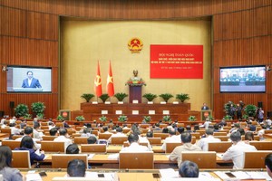 Hội nghị toàn quốc quán triệt, triển khai thực hiện Nghị quyết Hội nghị lần thứ 11 Ban Chấp hành Trung ương Đảng khóa XIII (ảnh: Tuấn Minh)