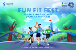 Hòa nhịp đập bứt phá, lan tỏa điều tốt đẹp khi tham gia “Ngày hội vui khỏe trực tuyến” cùng Standard Chartered