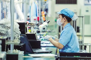Khu vực FDI đã khẳng định vai trò “đầu kéo” trong thương mại hàng hóa của Việt Nam. Ảnh: Đức Thanh 