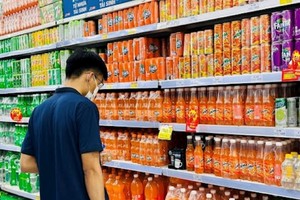 Nước giải khát theo Tiêu chuẩn quốc gia (TCVN) có hàm lượng đường trên 5g/100ml phải nộp thuế tiêu thụ đặc biệt.