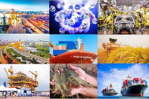 Năm 2026, tăng trưởng GDP cả nước phấn đấu đạt từ 10% trở lên, gắn với giữ vững ổn định kinh tế vĩ mô, kiểm soát lạm phát và bảo đảm các cân đối lớn. Ảnh minh họa.