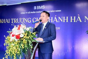 Ông Thiều Hữu Chung, Phó Chủ tịch thường trực HĐQT BMS phát biểu tại sự kiện