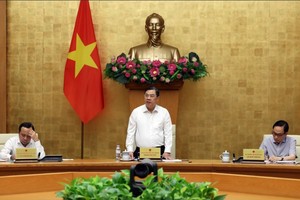 Phó Thủ tướng Thường trực nêu rõ, Năm APEC 2027 được lãnh đạo Đảng, Nhà nước và Chính phủ xác định là cơ hội chiến lược để triển khai hiệu quả đường lối đối ngoại Đại hội 14 của Đảng, nhằm nâng cao vị thế, uy tín quốc tế của đất nước - Ảnh: VGP.