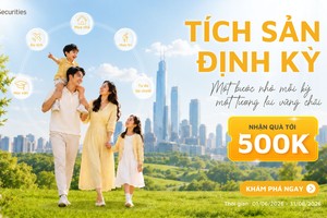 Chương trình Tích sản định kỳ của KBSV với khuyến mãi hấp dẫn diễn ra từ 01/06/2026 - 31/08/2026