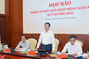 Phó Thống đốc Phạm Thanh Hà phát biểu tại cuộc họp