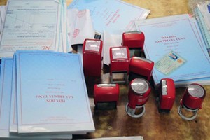 Bắt giữ nhóm đối tượng tại Hà Nội xuất hóa đơn khống trị giá 780 tỷ đồng