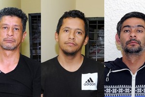 Các đối tượng bị bắt giữ.