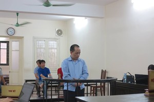 Bị cáo Mạnh tại tòa.