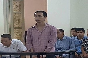 Bị cáo Hùng lĩnh án 14 năm tù.