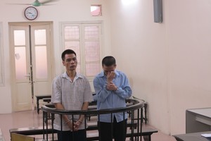 Các bị cáo tại tòa