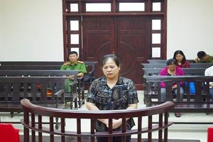 Bị cáo Nguyễn Thị Xinh.