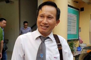 Luật sư Hoàng Văn Hướng.