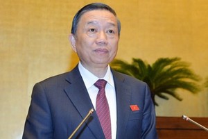 Bộ trưởng Tô Lâm. Ảnh : Soha.