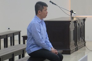 Bị cáo Trịnh Anh Minh tại Tòa