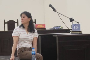 Bị cáo tại tòa.