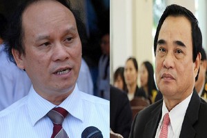 Hai cựu Chủ tịch UBND TP. Đà Nẵng Trần Văn Minh và Văn Hữu Chiến