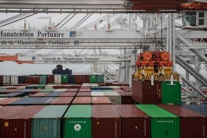 Bến cảng Le Havre, miền Tây Bắc nước Pháp, vào ngày 21/1/2021. Nguồn: Getty Images