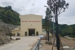 IDICO (IDC): Nhà máy Thủy điện Đak Mi 3 phát điện thương mại trở lại