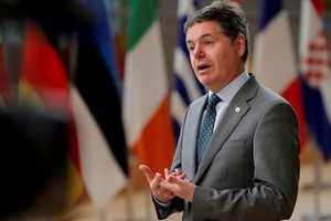 Paschal Donohoe, Bộ trưởng tài chính Ireland đồng thời là Chủ tịch Eurogroup - Nhóm các Bộ trưởng tài chính Liên minh châu Âu (EU).