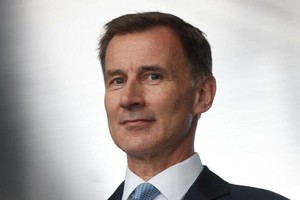 Ông Jeremy Hunt, Bộ trưởng Tài chính Anh.