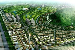 Phối cảnh Khu dân cư Sonadezi Hữu Phước.