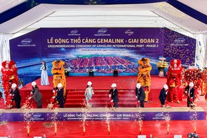 Động thổ dự án cảng Gemalink giai đoạn 2, nâng công suất lên hơn 3 triệu TEU/năm