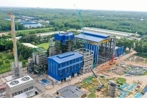 Dự án nhà máy điện rác giai đoạn 1 với công suất 12MW.