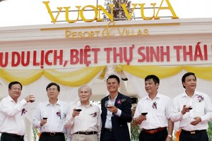 TIG đưa vào hoạt động Vườn Vua resort & villas