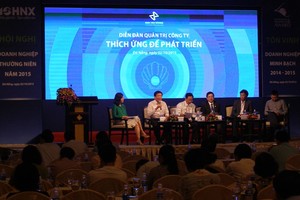 HNX trao giải công bố thông tin và minh bạch cho các doanh nghiệp