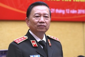 Bộ trưởng Bộ Công an Tô Lâm 