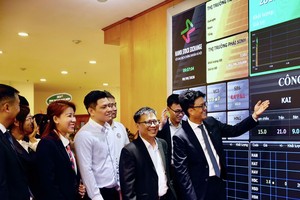 Ngày 9/9, 750 triệu cổ phiếu KAI của Công ty Cổ phần Chứng khoán Kafi chính thức giao dịch trên UPCoM với giá tham chiếu 15.000 đồng/cổ phiếu.