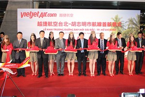 Vietjet khai trương đường bay giữa TP.HCM – Đài Bắc