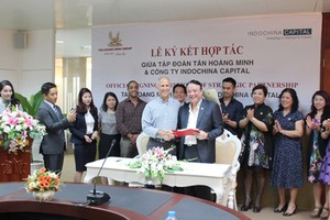 Tân Hoàng Minh ký hợp tác chiến lược với Indochina Captital