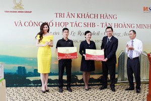 Tân Hoàng Minh hợp tác với SHB tại Dự án D’ Le Roi Soleil - Quảng An