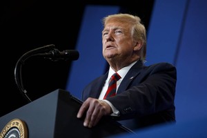 Tổng thống Mỹ Donald Trump. Ảnh: AP.