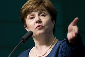 Bà Kristalina Georgieva, Giám đốc điều hành của Quỹ Tiền tệ Quốc tế. Ảnh: AP.