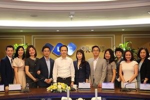 Ông Trịnh Văn Quyết , Chủ tịch HĐQT Tập đoàn FLC, các thành viên Ban Tổng giám đốc và các tân lãnh đạo vừa được bổ nhiệm