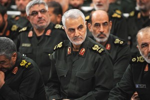 Tướng Qassem Soleimani,  Chỉ huy lực lượng đặc biệt al-Quds của Lực lượng Vệ binh Cách mạng Hồi giáo (IRGC). Ảnh: Ảnh Getty Images.