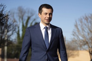 Pete Buttigieg. Ảnh: AP.