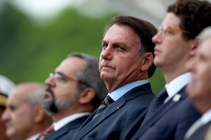 Tổng thống Brazil Jair Bolsonaru. Ảnh:  EPA-EFE.