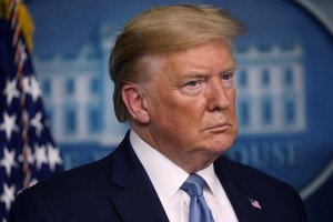 Tổng thống Mỹ Donald Trump tại Nhà Trắng hôm 16/3. Ảnh: Reuters.