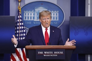 Tổng thống Mỹ Donald Trump. Ảnh: AP.