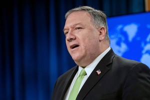 Ngoại trưởng Mỹ Mike Pompeo. Ảnh: AP.