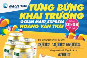 Khai trương siêu thị tiện ích Ocean Mart Express 