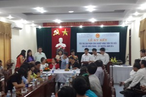 Ocean Mart ký kết tiêu thụ sản phẩm công nghiệp nông thôn tiêu biểu