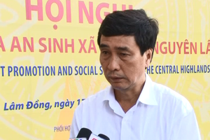 Ông Trần Việt Hùng, Phó trưởng Ban Thường trực Ban Chỉ đạo Tây Nguyên 