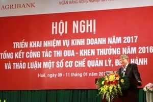 Ông Nguyễn Phước Thanh,  Phó Thống đốc Ngân hàng Nhà nước Việt Nam dự và chỉ đạo Hội nghị