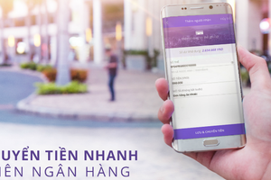 Có thể thực hiện chuyển tiền nhanh 24/7 thông qua số thẻ ATM